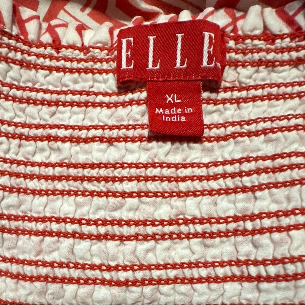 ELLE MAXI DRESS BOHO SMOCKED FLORAL AZTEC SUNDRESS - Picture 4 of 4